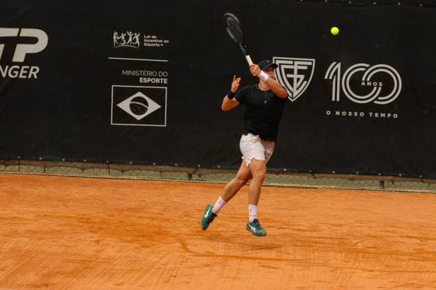RECORD DATE NOT STATED Heredia (Colombia) vs. Schiessl (Brazil) at the ATP, Tennis Herren Challenger Curitiba Curitiba (PR) 09 30 2026 - ATP Challenger Curitiba Heredia Schiessl - Tennis player Joao Eduardo Schiessl (BRA) against Samuel Heredia (COL) for the ATP Challenger tournament in Curitiba, at the Graciosa Country Club on the afternoon of Wednesday, September 30, 2026.(Foto: Edson De Souza Thenews2 imago images) SPO  Copyright: xEdsonxDexSouzax