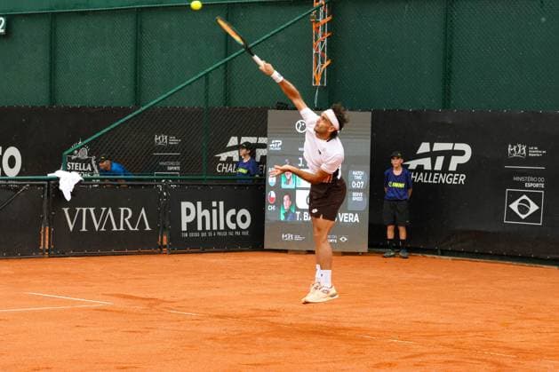 RECORD DATE NOT STATED Torres (Argentina) vs. Barrios Vera (Chile) for the ATP, Tennis Herren Challenger Curitiba Curitiba (PR), 09 30 2026 - ATP Challenger Curitiba Torres Barrios - Tennis player Juan Bautista Torres (ARG) against Tomas Barrios Vera (CHI) for the ATP Challenger Curitiba tournament, at the Graciosa Country Club on the afternoon of Wednesday, September 30, 2026.(Foto: Edson De Souza Thenews2 imago images) SPO  Copyright: xEdsonxDexSouzax