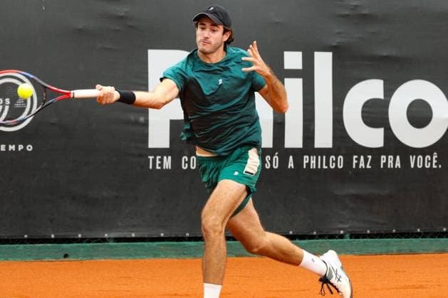 RECORD DATE NOT STATED Heide (bra) vs Meligeni Alves (bra) for the ATP, Tennis Herren Challenger Curitiba Curitiba (PR), 09 30 2026 - ATP Challenger Curitiba Heide Meligeni Alves - Tennis player Gustavo Heide (BRA) against Felipe Meligeni Alves (BRA) for the ATP Challenger Curitiba tournament, at the Graciosa Country Club on the afternoon of Wednesday, September 30, 2026.(Foto: Edson De Souza Thenews2 imago images) SPO  Copyright: xEdsonxDexSouzax