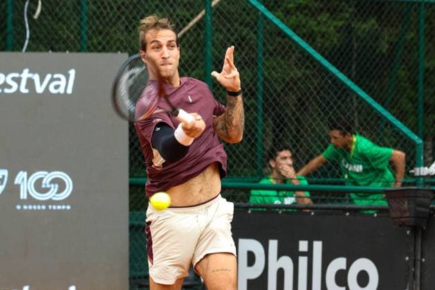RECORD DATE NOT STATED Heide (bra) vs Meligeni Alves (bra) for the ATP, Tennis Herren Challenger Curitiba Curitiba (PR), 09 30 2026 - ATP Challenger Curitiba Heide Milegeni Alves - Tennis player Felipe Milegeni Alves (BRA) against Gustavo Heide (BRA) for the ATP Challenger Curitiba tournament, at the Graciosa Country Club on the afternoon of Wednesday, September 30, 2026.(Foto: Edson De Souza Thenews2 imago images) SPO  Copyright: xEdsonxDexSouzax
