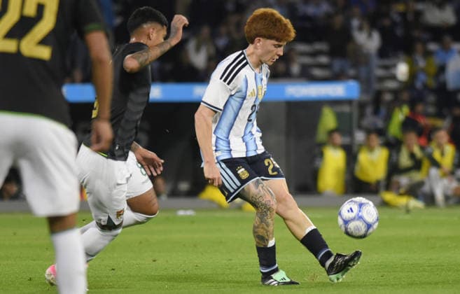 BARCO Argentina vs. Bolivia Photo by FOTOBAIRES Special Friendly Match from Córdoba Copyright: xJuanxJosexGarciaxJuanxJosexGarciax