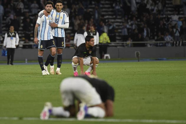Argentina vs. Bolivia Photo by FOTOBAIRES: Special Friendly Match from Córdoba Copyright: xJuanxJosexGarciaxJuanxJosexGarciax