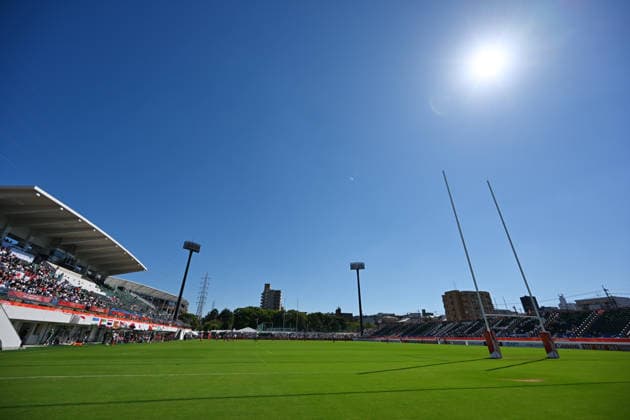 General view, OCTOBER 1, 2026 - Rugby : Men s Preliminary Round Pool B match between Japan - Kazakhstan at Nagoya City Mizuho Park Rugby Field during the Asian Games Aichi-Nagoya 2026 in Aichi, Japan.  aflo_352314230 KenjiroxMatsuox