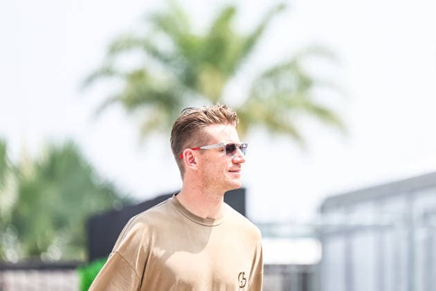 SEPANG, SGR - OCTOBER 01: Nico Hulkenberg of Germany and Audi Revolut F1 Team arrive at the paddock ahead of the Formula 1 Gulf Air Bahrain Grand Prix on October 01, 2026 held at Sepang International Circuit in Sepang, Malaysia. (Photo by Hazrin Yeob Men Shah Icon Sportswire) AUTO: OCT 01 F1 Bahrain Grand Prix in Malaysia EDITORIAL USE ONLY Icon3782610010874