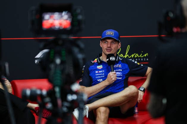 F1 - BAHRAIN GRAND PRIX IN MALAYSIA 2026 press conference, PK, Pressekonferenz VERSTAPPEN Max (nld), Red Bull Racing Ford RB22, portrait during the 2026 Formula 1 Bahrain Grand Prix in Malaysia, 16th round of the 2026 Formula One World Championship, WM, Weltmeisterschaft from October 2 to 4, 2026 on the Sepang International Circuit, in Sepang, Malaysia - SepangMalaysia Copyright: xANTONINxVINCENTx