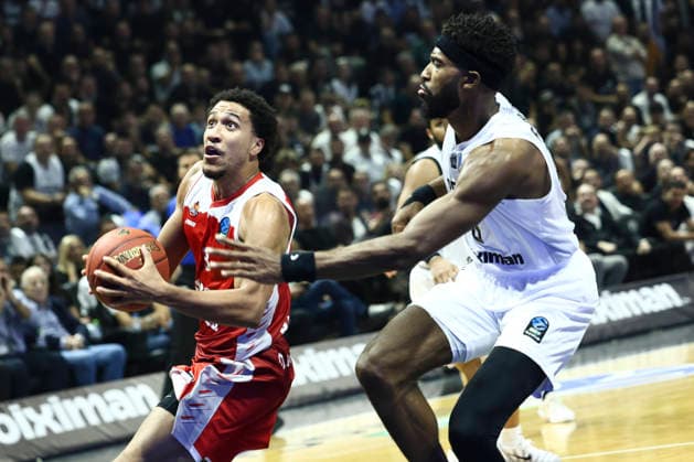 PAOK v Manresa - EuroCup Pablo Tampa of Manresa plays during the PAOK vs. Manresa match, the opening game of EuroCup Group D, at the PAOK indoor arena in Thessaloniki, on September 30, 2026. Thessaloniki Greece  Copyright: xAchilleasxChirasx originalFilename:chiras-notitle260930_npJm6.jpg