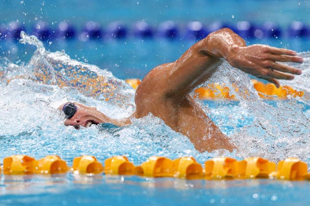 October 1, 2026, Sydney, Nsw, Australia: MATTHEW SATES of South Africa competes in the MenÃ¢â‚¬â ¢s 200m individual medley heats during the 2026 Australian Short Course Championships. Swimming 2026: Australian Short Course Championships  - ZUMAt173 20261001_zsp_t173_003 Copyright: xStephanexThomasx