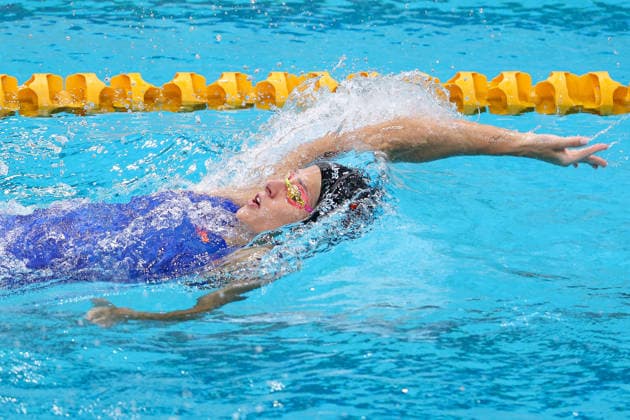 October 1, 2026, Sydney, Nsw, Australia: JENNA FORRESTER competes in the WomenÃ¢â‚¬â ¢s 200m individual medley heats during the 2026 Australian Short Course Championships. Sydney Australia - ZUMAt173 20261001_zsp_t173_010 Copyright: xStephanexThomasx
