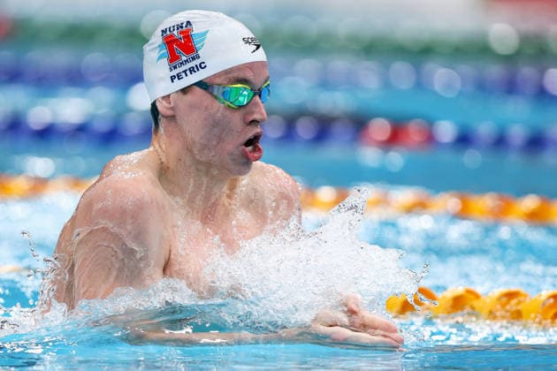 October 1, 2026, Sydney, Nsw, Australia: WILLIAM PETRIC competes in the MenÃ¢â‚¬â ¢s 200m individual medley heats during the 2026 Australian Short Course Championships. Swimming 2026: Australian Short Course Championships  - ZUMAt173 20261001_zsp_t173_005 Copyright: xStephanexThomasx