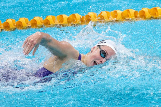 October 1, 2026, Sydney, Nsw, Australia: TARA KINDER competes in the WomenÃ¢â‚¬â ¢s 200m individual medley heats during the 2026 Australian Short Course Championships. Swimming 2026: Australian Short Course Championships  - ZUMAt173 20261001_zsp_t173_013 Copyright: xStephanexThomasx