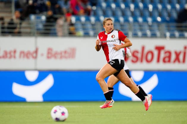 Vaalerenga v Feyenoord, UEFA Women™s Europa Cup, Oslo, Norway Oslo, Norway. 30th, September 2026. Tess van Bentem of Feyenoord seen during the UEFA Women™s Europa Cup match between Vaalerenga and Feyenoord at Intility Arena in Oslo. Norway, Oslo, Intility Arena  Copyright: xGonzalesxPhoto KetilxMartinsenx