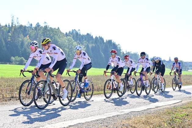 UEC 2026 Road European Championship, EM, Europameisterschaft Ljubljana 01 10 2026 LJUBLJANA, SLOVENIA - OCTOBER 01 : rider of team Germany during a training ride prior to the 2026 UEC Road European Championship on October 1, 2026 in Ljubljana, Slovenia, 01 10 2026 Ljubljana Slovenia  Copyright: xJanxDexMeuleneirx