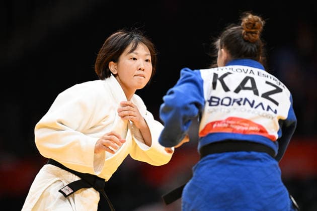 Narumi Tanioka (JPN), OCTOBER 1, 2026 - Judo : Women s -63kg Semi-Final at Aichi International Arena during the Asian Games Aichi-Nagoya 2026 in Aichi, Japan. Noxthirdxpartyxsales  aflo_352359460 KenjiroxMatsuox