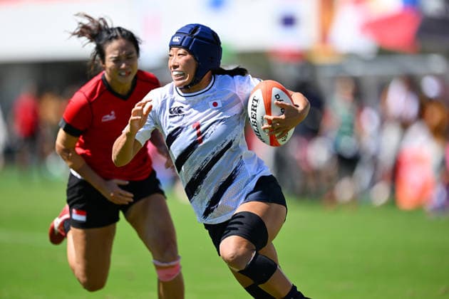 Chiaki Saegusa (JPN), OCTOBER 1, 2026 - Rugby : Women s Preliminary Round Pool D match between Japan - Singapore at Nagoya City Mizuho Park Rugby Field during the Asian Games Aichi-Nagoya 2026 in Aichi, Japan. Noxthirdxpartyxsales  aflo_352370168 KenjiroxMatsuox