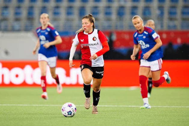 Vaalerenga v Feyenoord, UEFA Women™s Europa Cup, Oslo, Norway Oslo, Norway. 30th, September 2026. Romee van de Lavoir of Feyenoord seen during the UEFA Women™s Europa Cup match between Vaalerenga and Feyenoord at Intility Arena in Oslo. Norway, Oslo, Intility Arena  Copyright: xGonzalesxPhoto KetilxMartinsenx