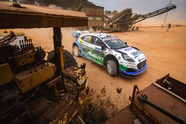 AUTO - WRC, Motorsport Rallye, WM - RALLY ITALIA SARDEGNA 2026 55 Joshua MCERLEAN, Eoin TREACY, FORD Puma Rally1, action during the 2026 Rally Italia Sardegna, 13th round of the 2026 WRC World Rally Car Championship, from October 1 to 4, 2026 at Alghero, Italy - AlgheroItaly  Copyright: xNikosxKatikisx