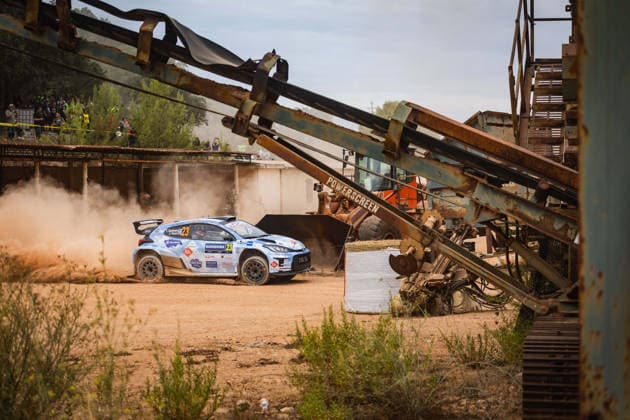 AUTO - WRC, Motorsport Rallye, WM - RALLY ITALIA SARDEGNA 2026 23 Teemu SUNINEN, Antti HAAPALA, TOYOTA GR Yaris, action during the 2026 Rally Italia Sardegna, 13th round of the 2026 WRC World Rally Car Championship, from October 1 to 4, 2026 at Alghero, Italy - AlgheroItaly  Copyright: xNikosxKatikisx