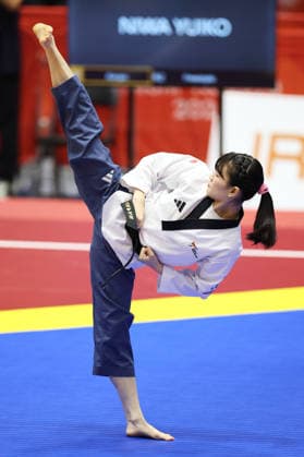 Yuiko Niwa (JPN), OCTOBER 1, 2026 - Taekwondo : Womens Individual Poomsae Semifinals Contest at Toyohashi Gymnasium during the Asian Games Aichi-Nagoya 2026 in Aichi, Japan. Noxthirdxpartyxsales  aflo_352317164 KenichiroxOganex