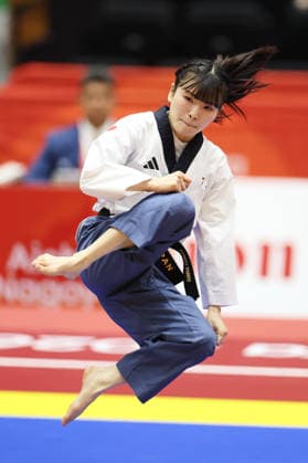 Yuiko Niwa (JPN), OCTOBER 1, 2026 - Taekwondo : Womens Individual Poomsae Semifinals Contest at Toyohashi Gymnasium during the Asian Games Aichi-Nagoya 2026 in Aichi, Japan. Noxthirdxpartyxsales  aflo_352317176 KenichiroxOganex