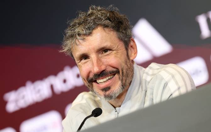 Belgium s head coach Mark van Bommel pictured during a press conference, PK, Pressekonferenz of the Red Devils, the Belgian national soccer team, at the national training center in Tubize, Thursday 1 October 2026. The team is preparing for their game against Turkey on Friday, their third game in the UEFA Nations League competition. VIRGINIExLEFOUR  x188435130x