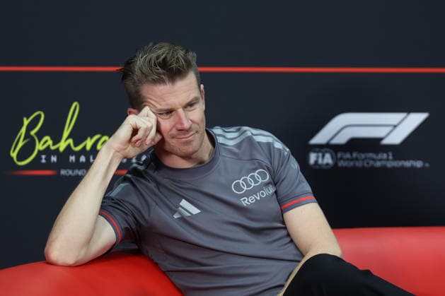 F1 Bahrain Grand Prix 2026 Previews Nico Hulkenberg of Audi during the press conference, PK, Pressekonferenz ahead of the Formula 1 Bahrain Grand Prix at Sepang International Circuit in Sepang, Malaysia on October 1, 2026. Sepang Malaysia  Copyright: xJakubxPorzyckix originalFilename:porzycki-f1bahrai261001_npcQ3.jpg