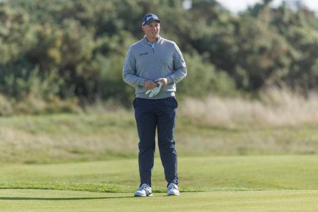 RECORD DATE NOT STATED 1st October 2026; Carnoustie Golf Links, Carnoustie, Angus, Scotland; DP World Tour Golf, Alfred Dunhill Links Championship, Day 1; Sepp Straka of Austria in the rough on the seventeenth hole DavidxYoung