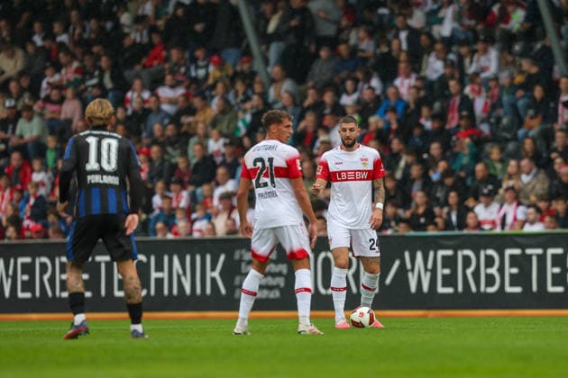Julian Gaston Chabot, VfB Stuttgart, 24 (GER), VfB Stuttgart vs. SpVgg Greuther Fürth, Soccer, Men s Friendly Matches, 2026–2027 Season, October 1, 2026 GER, VfB Stuttgart vs. SpVgg Greuther Fürth, Soccer, Men s Friendly Matches, 2026–2027 Season, October 1, 2026 Aspach Copyright: xEibner-Pressefoto SoerenxHerwegx EP_SHG