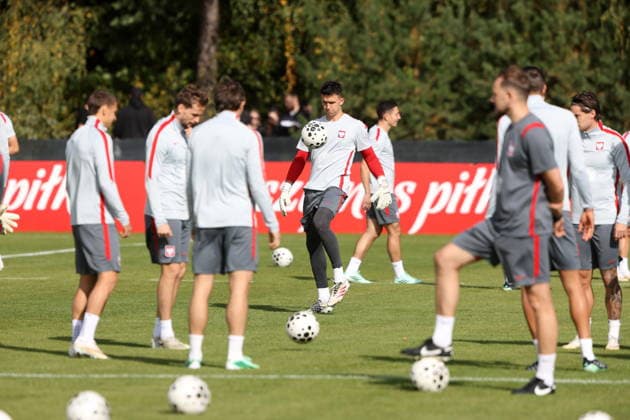 Kepa kolo Sochocina 01.10.2026 Trening reprezentacji Polski - - - Polish football national team, Nationalteam training session in Kepa near Sochocin Mateusz Kochalski Fot. Marcin Solarz FotoPyk NEWSPIX.PL --- newspix.pl POLAND OUT! 