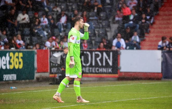 October 1, 2026, VfB Stuttgart vs. SpVgg Greuther Fürth, Germany, Großaspach, October 1, 2026, Soccer, Bundesliga, 2026–2027 season, Friendly match, VfB Stuttgart vs. SpVgg Greuther Fürth, Dennis Seimen, VfB Stuttgart