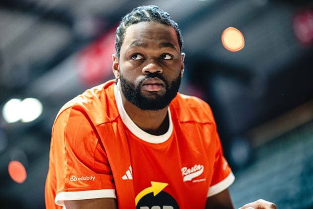easycredit BBL Basketball Bundesliga 2026–2027 Make-up Game, Matchday 1: Science City Jena vs. RASTA Vechta on October 1, 2026; Lloyd Pandi (Vechta), Portrait, Focused; Sparkassen Arena