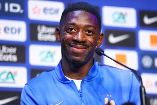 October 1, 2026, Saint-Denis, Ile-De-France, France: OUSMANE DEMBELE of France during the press conference, PK, Pressekonferenz a day ahead of the UEFA Nations League 2026 27 groupe stage matchday 3 of 6 between FRANCE and ITALY at the Stade de France in Saint-Denis, France. Saint-Denis France - ZUMAc179 20261001_zep_c179_010 Copyright: xMickaelxChavetx