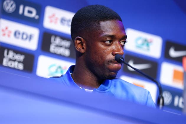 October 1, 2026, Saint-Denis, Ile-De-France, France: OUSMANE DEMBELE of France during the press conference, PK, Pressekonferenz a day ahead of the UEFA Nations League 2026 27 groupe stage matchday 3 of 6 between FRANCE and ITALY at the Stade de France in Saint-Denis, France. Soccer 2026: Nations League: France : Italy  - ZUMAc179 20261001_zep_c179_012 Copyright: xMickaelxChavetx