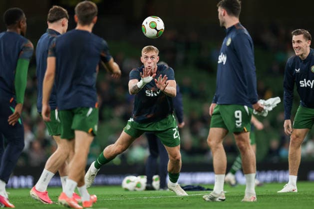 UEFA Nations League Group Stage, Aviva Stadium, Dublin 1 10 2026 Republic of Ireland vs Austria Ireland™s Killian Phillips Killian Phillips 1 10 2026  Copyright: xx RDR_8548