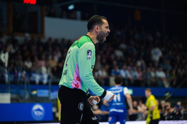 Mohamed Essam Moustafa El Tayar, TVB Stuttgart, 12 GER, ThSV Eisenach vs. TVB Stuttgart, 1 Opel Handball Bundesliga, Handball, Matchday 7, 2026–2027 Season, 7:00 p.m., October 1, 2026 GER, ThSV Eisenach vs. TVB Stuttgart, 1st Opel Handball Bundesliga, Handball, Matchday 7, 2026–2027 season, 7:00 p.m., October 1, 2026 Eisenach Copyright: xMartinxHerbstx