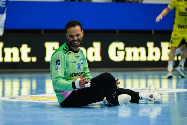 Mohamed Essam Moustafa El Tayar TVB Stuttgart, 12 GER, ThSV Eisenach vs. TVB Stuttgart, 1 Opel Handball Bundesliga, Handball, Matchday 7, 2026–2027 Season, 7:00 p.m., October 1, 2026 GER, ThSV Eisenach vs. TVB Stuttgart, 1st Opel Handball Bundesliga, Handball, Matchday 7, 2026–2027 season, 7:00 p.m., October 1, 2026 Eisenach Copyright: xMartinxHerbstx