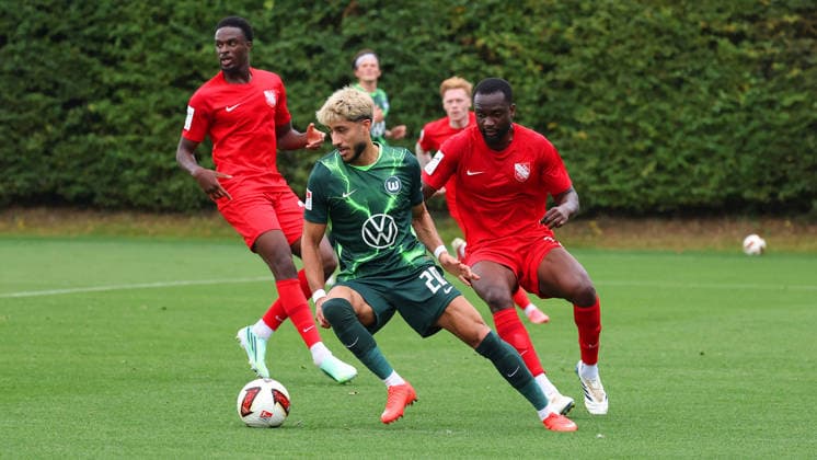VfL vs. Havelse, Friendly Match, Wolfsburg, October 1, 2026, Soccer, Men s, 2026–2027 Season, Friendly Match, VfL Wolfsburg vs. TSV Havelse, Muhammed Damar, VfL Wolfsburg, Germany