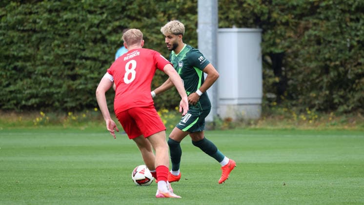 VfL vs. Havelse, Friendly Match, Wolfsburg, October 1, 2026, Soccer, Men s, 2026–2027 Season, Friendly Match, VfL Wolfsburg vs. TSV Havelse, Muhammed Damar, VfL Wolfsburg, Germany