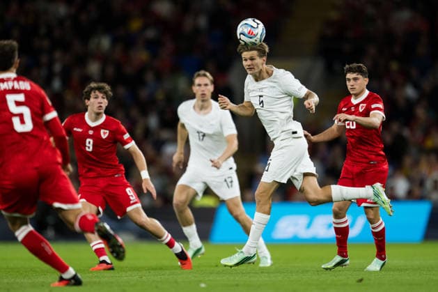 261001 David Moller Wolfe of Norway during the Nations League soccer match between Wales and Norway on October 1, 2026 in Cardiff. Photo by Vegard Grott, BILDBYRAN. Code: VG VG1015 bbeng soccer football soccer Nations League international match Norway Wales bbeng soccer football soccer Nations League international match Norway Wales  Copyright: VEGARDxGRoTT BB261001VG015