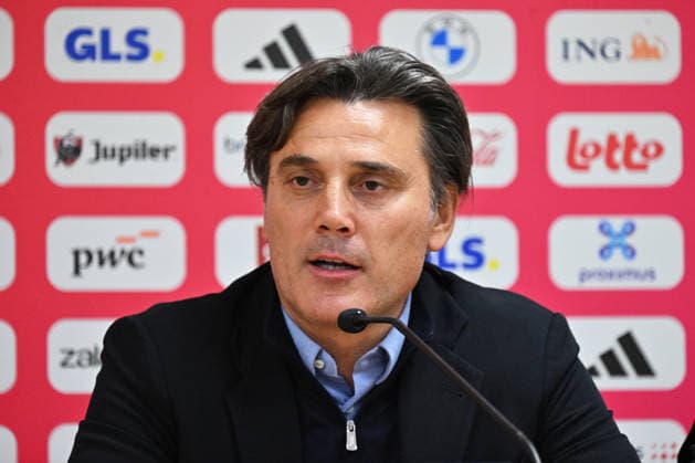 Turkiye Head Coach Montella and Arda Guler hold press conference, PK, Pressekonferenz ahead of Belgium match LIEGE, BELGIUM - OCTOBER 1: Turkiye national football team head coach Vincenzo Montella and national player Arda Guler (not seen) hold a joint press conference at the Maurice Dufrasne Stadium ahead of their UEFA Nations League League A Group 1 match against Belgium in Liege, Belgium on October 1, 2026. Dursun Aydemir Anadolu Liege Belgium. Editorial use only. Please get in touch for any other usage.  Copyright: x2026xAnadoluxDursunxAydemirx