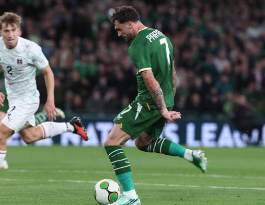 Ireland s Troy Parrott scores a goal Republic of Ireland v Austria, UEFA Nations League, League B - Group 3, International Football, Aviva Stadium, Dublin, Ireland - 01 Oct 2026Dublin Aviva Stadium Ireland  Copyright: xLorrainexO Sullivan Shutterstockx 17178960o