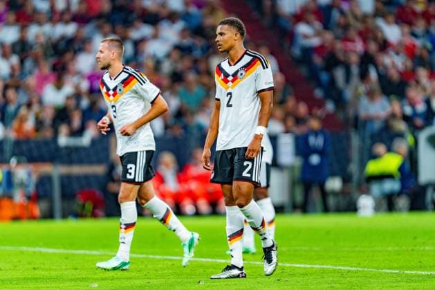 Nations League, Group A, Matchday 3, Germany vs. Serbia on October 1, 2026, at the Allianz Arena in Munich Waldemar Anton (Germany) Malick Thiaw (Germany) Copyright: xBahhoxKarax