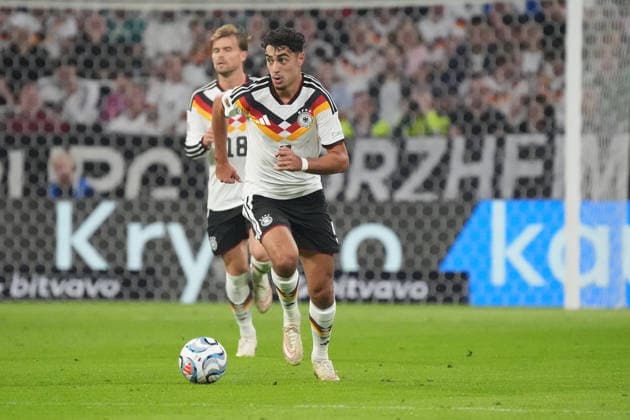 Aleksandar Pavlovic Germany Munich October 1, 2026 Germany vs. Serbia, UEFA Nations League, Matchday 3, Allianz Arena