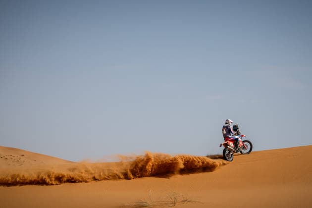 W2RC - RALLYE DU MAROC 2026 91 HEYGATE Scott (zam), HT Rally Raid, Honda CRF 450, FIM W2RC, Rally 2 J, action, during the Stage 3 of the Rallye du Maroc 2026, 4th round of the 2026 WR2C Championship from October 1, 2026 around Zagora, Morocco - AgadirMorocco  Copyright: xFREDERICxLExFLOCxHx
