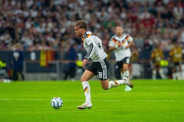 Soccer, Men s, 2026–27 Season, UEFA Nations League League A, Group 2, Matchday 3 in Munich, Germany vs. Serbia, Maximilian Mittelstädt (Germany), October 1, 2026, Copyright: xMatthiasxKochx