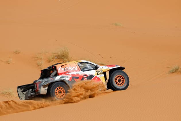 W2RC - RALLYE DU MAROC 2026 203 QUINTERO Seth (usa), SHORT Andrew (usa), Toyota Hilux GR, Toyota Gazoo Racing W2RC, FIA W2RC, ULT T1+, action, during the Stage 3 of the Rallye du Maroc 2026, 4th round of the 2026 WR2C Championship from October 1, 2026 around Zagora, Morocco - AgadirMorocco  Copyright: xFREDERICxLExFLOCxHx