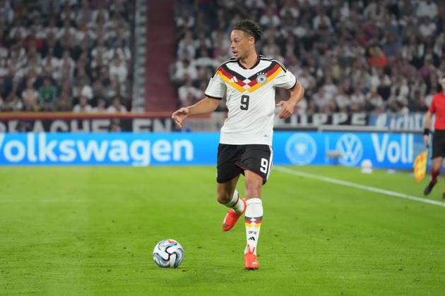 Derry Scherhant Germany Munich October 1, 2026 Germany vs. Serbia, UEFA Nations League, Matchday 3, Allianz Arena