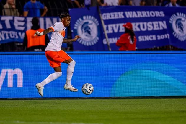 THESSALONIKI , 01-10-2026 , Toumba Stadium , season 2026 2027 , UEFA Nations League football , match between Greece and The Netherlands. picture shows Netherlands player Crysencio Summerville Greece - Netherlands  x207788398x Copyright: