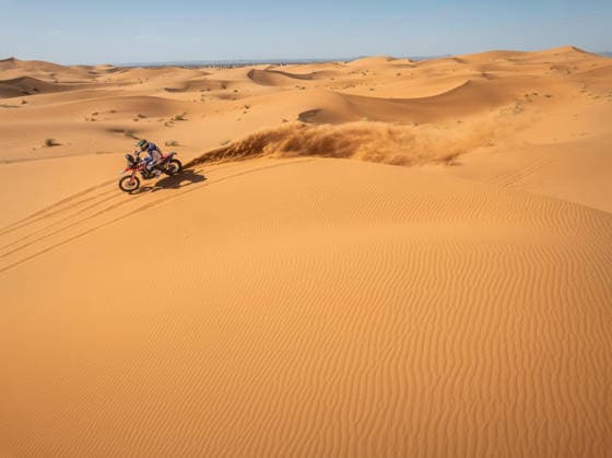 W2RC - RALLYE DU MAROC 2026 68 SCHAREINA Tosha (esp), Monster Energy Honda HRC, Honda CRF 450, FIM W2RC, Rally GP, action, during the Stage 3 of the Rallye du Maroc 2026, 4th round of the 2026 WR2C Championship from October 1, 2026 around Zagora, Morocco - AgadirMorocco  Copyright: xFREDERICxLExFLOCxHx