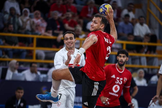 Zamalek V Al Ahly - 19th IHF Men s Club World Championship, WM, Weltmeisterschaft 2026 - Bronze Medal Match Nabil Sherif of Al Ahly plays during the 19th IHF Men s Club World Championship 2026 bronze medal match between Zamalek and Al Ahly at the New Administrative Capital Covered Hall on October 1, 2026. New Cairo -New Capital Egypt  Copyright: xAymanxArefx originalFilename:aref-notitle261001_npFG6.jpg