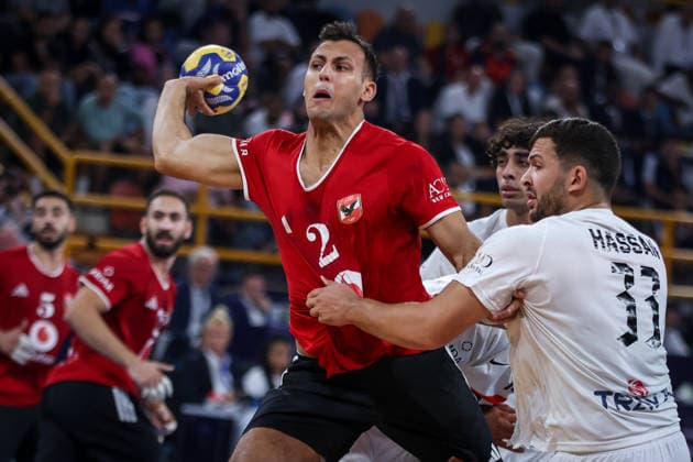 Zamalek V Al Ahly - 19th IHF Men s Club World Championship, WM, Weltmeisterschaft 2026 - Bronze Medal Match Nabil Sherif of Al Ahly competes during the 19th IHF Men s Club World Championship 2026 bronze medal match between Zamalek and Al Ahly at the New Administrative Capital Covered Hall on October 1, 2026. New Cairo -New Capital Egypt  Copyright: xAymanxArefx originalFilename:aref-notitle261001_npuV6.jpg